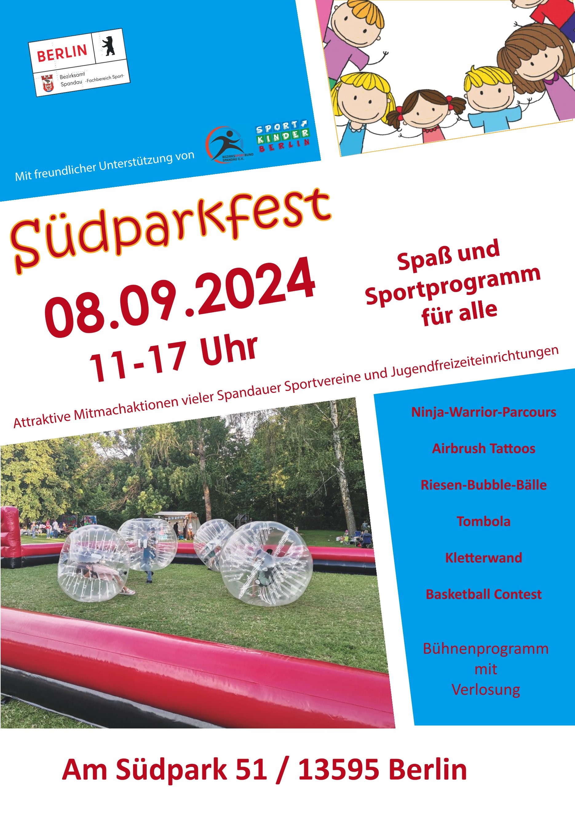 Einladung zum Südparkfest 2024