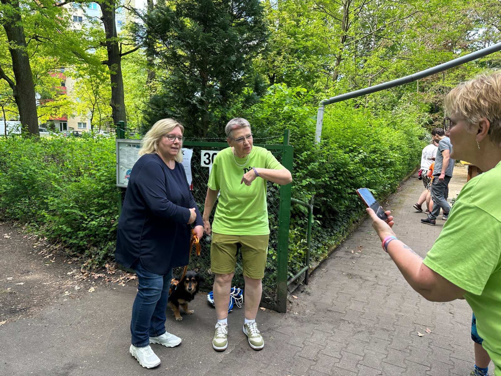 Begrüßung der Sportstadträtin zum inklusiven Tag des Sportschießens am 1.Mai 2025